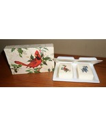 Vintage Avon WINTERSONG Cardinal Hostess SOAPS with Box - $24.00