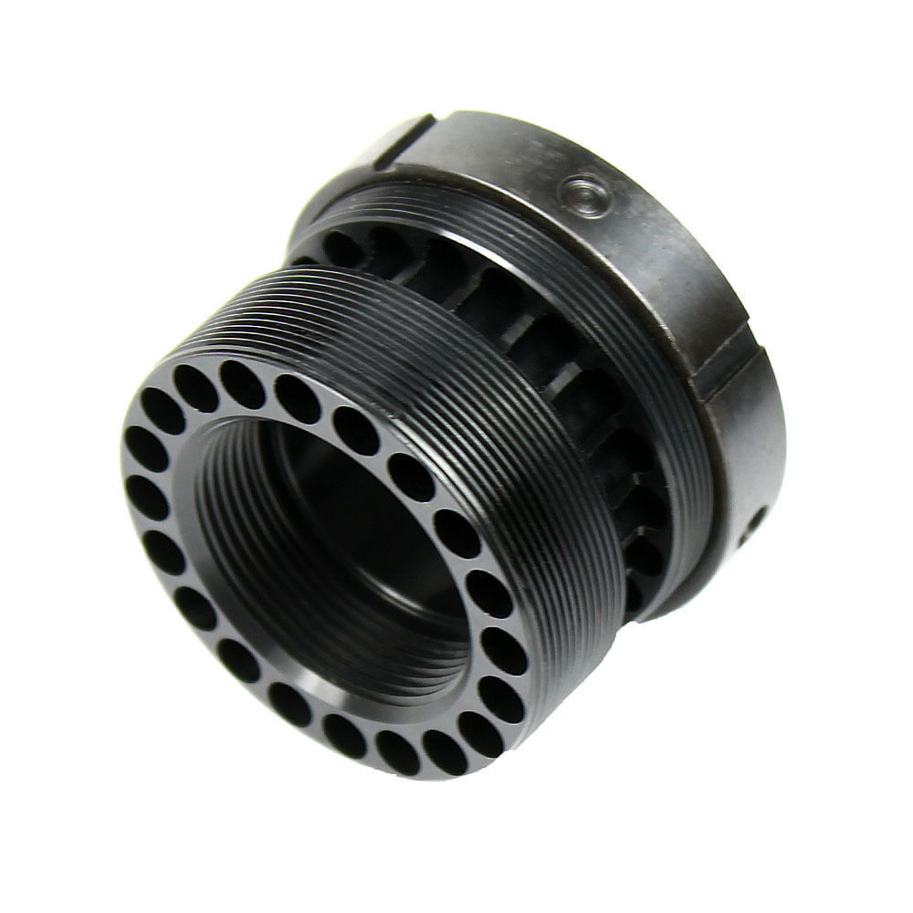 Milspec Steel Barrel Nut w/ Steel Jam Nut Ring for Free Float Quad rail