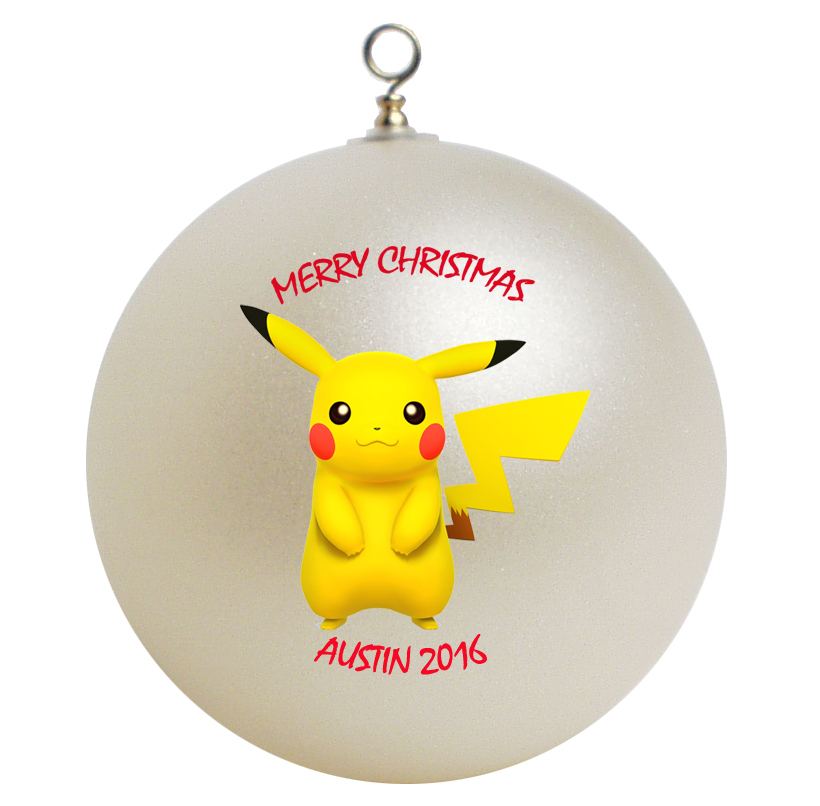 Pikachu Christmas Ornament 