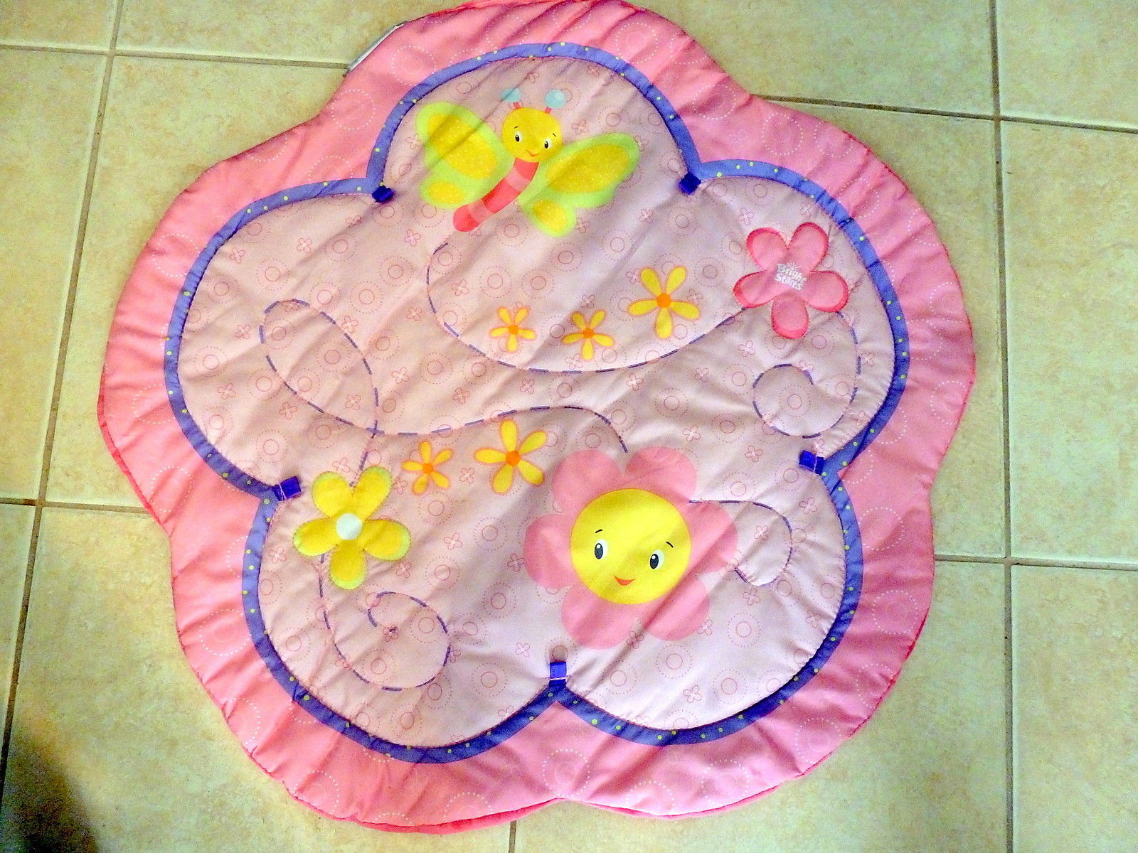 bright starts play mat pretty in pink