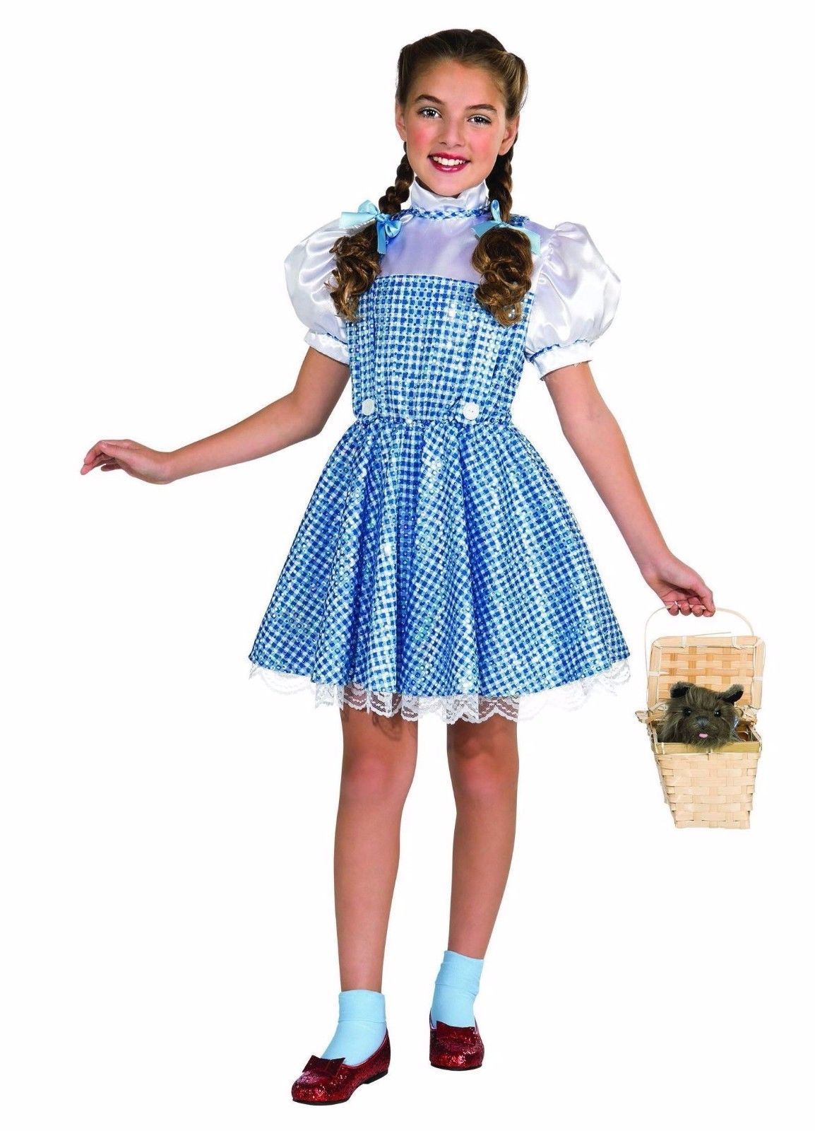 NEW Wizard of Oz Dorothy Sequin Child Halloween Costume by Rubies, S (3 ...