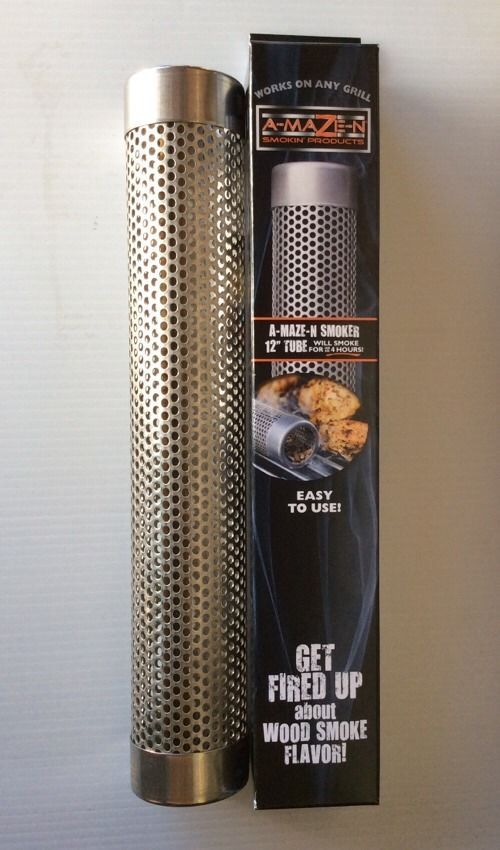 AMAZEN 12" Tube Wood Pellet Smoker Traeger Masterbuilt Bradley er