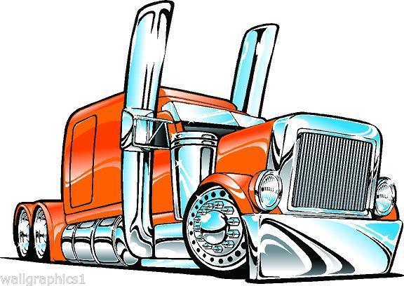 rod and truck design logo