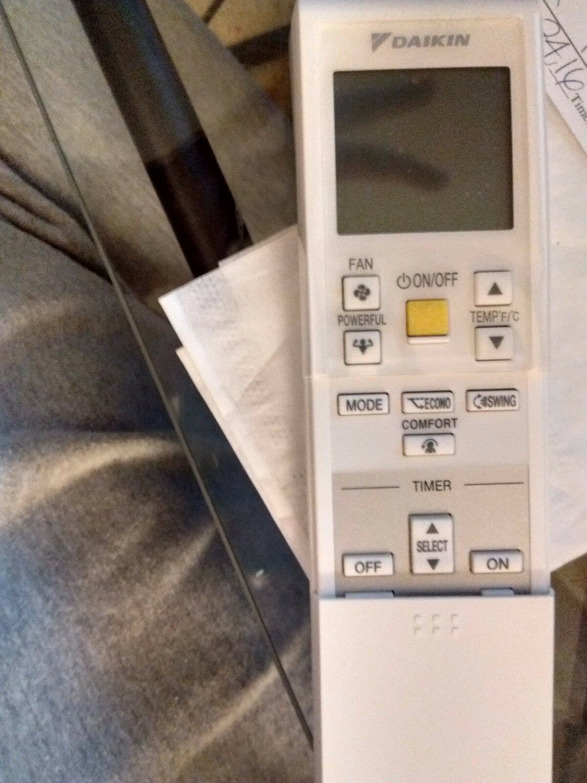 Daikin Replacement Wireless Remote Control ARC 452A19 Programmable