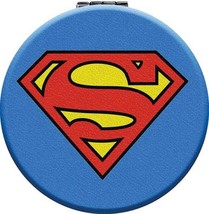 Supergirl Superman 14506 Compact 3&quot; Travel Mirror Dbl Sided w/ 5X Magnif... - $15.84