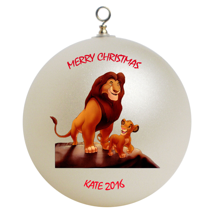 Lion King Christmas Ornaments 