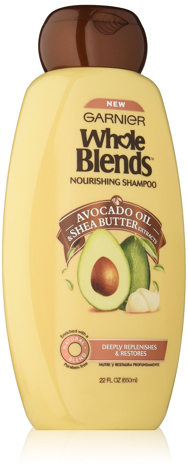 Garnier Whole Blends Nourishing Shampoo With Avocado Oil Shea Butter Extracts Wigs Hairpieces