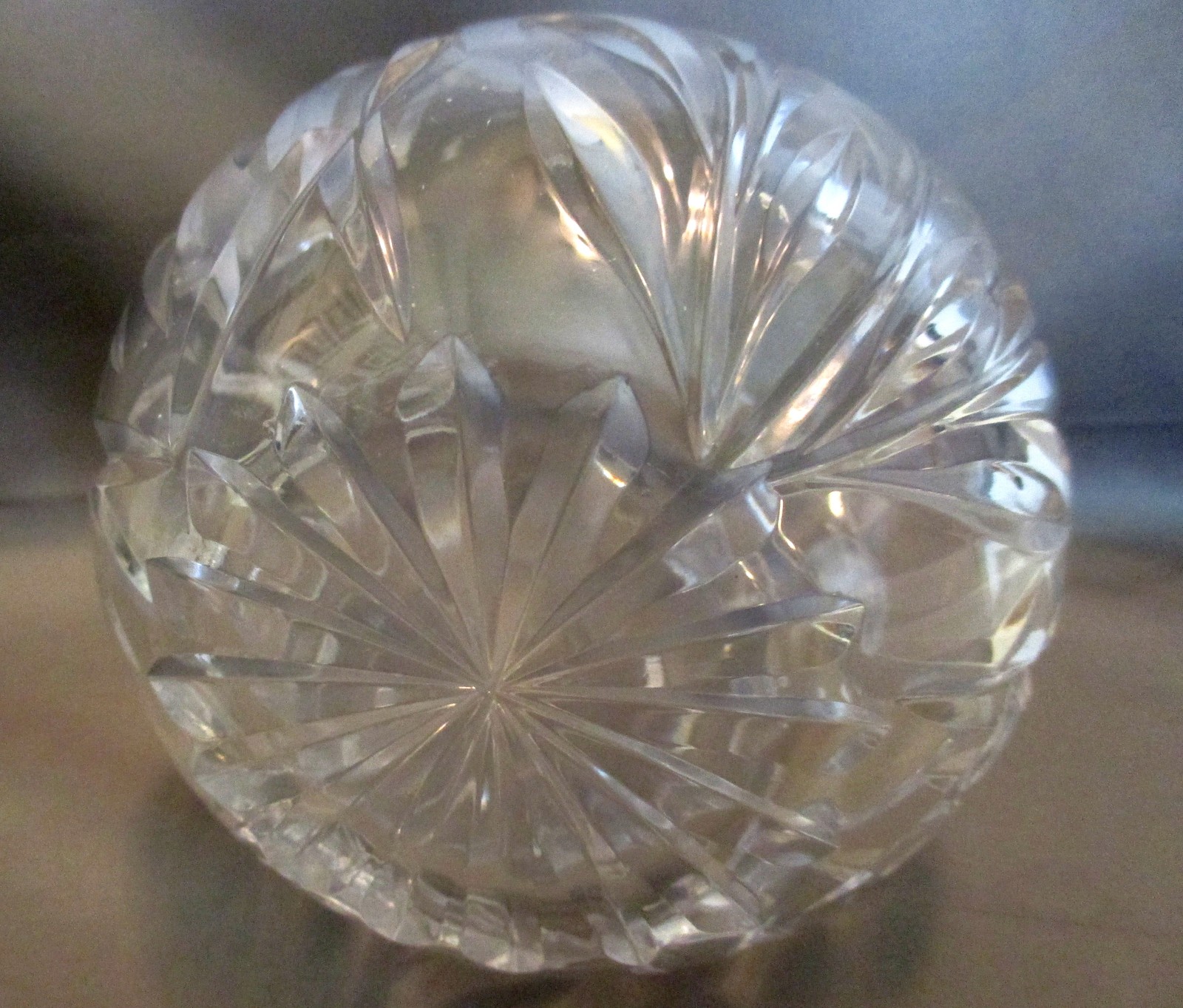 Vintage Hand Cut Lead Crystal 24 Pitcher Made in Western Germany Crystal