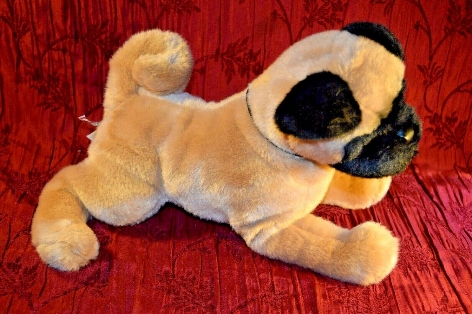 stuffed pug dog