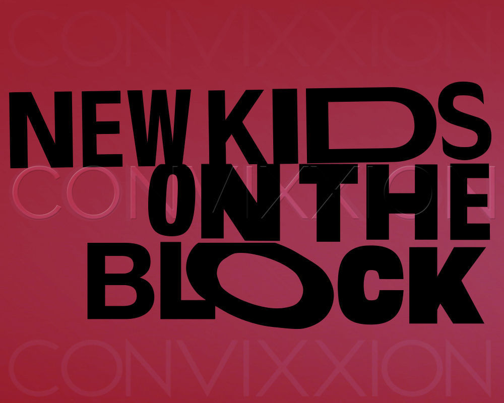 New Kids On The Block Vinyl Decal Retro Logo Nkotb Blockhead Fans 55