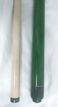 GREEN 58 in. 2pc LUCKY L3 MCDERMOTT BILLIARD GAME POOL TABLE MAPLE CUE STICK