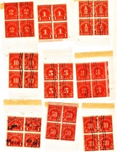U S Stamp - Postage Due Stamps - Collection of 36 stamps - $10.00