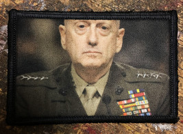 General Mattis Morale Patch Tactical Military Army Badge Hook Flag USA T... - $8.14