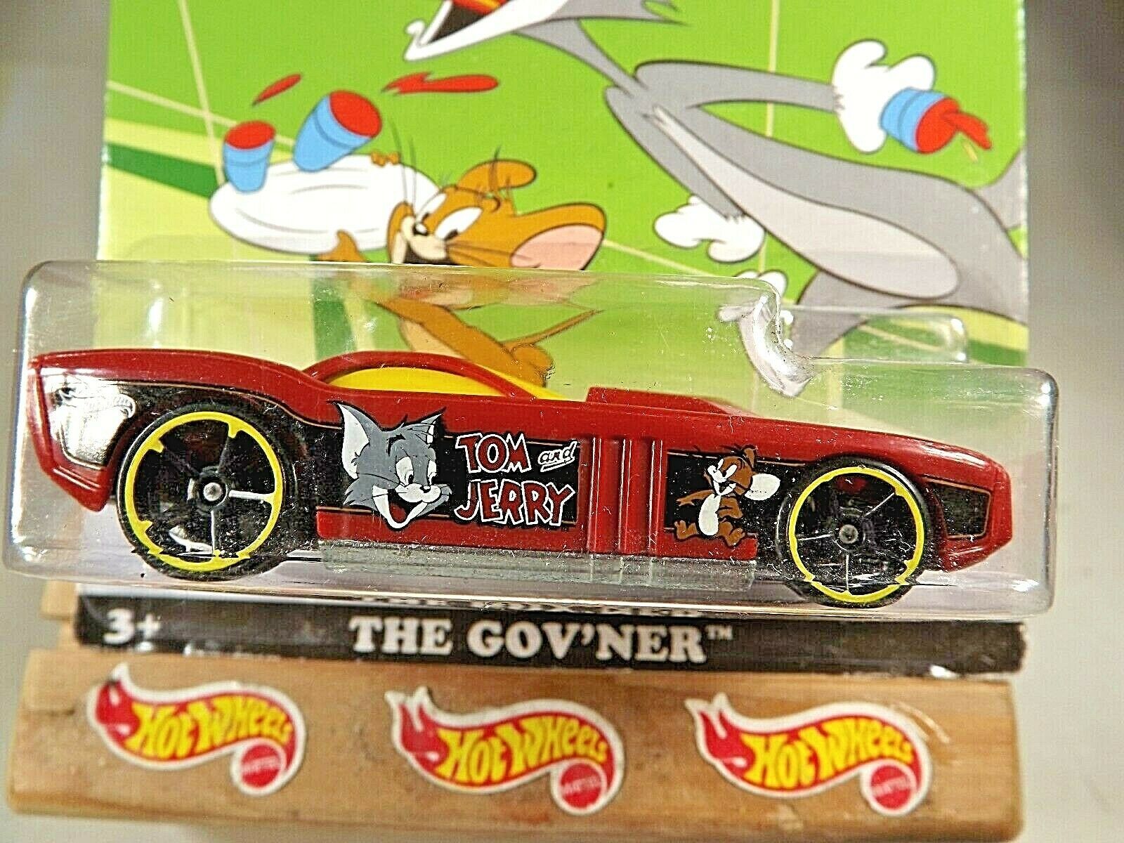 2014 Hot Wheels Tom and Jerry Series 3/6 THE GOV'NER Red w/Black OH5 ...