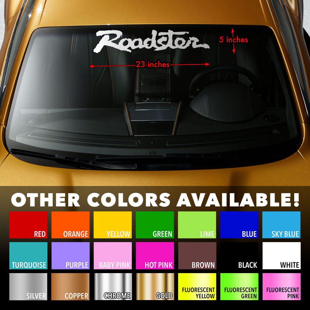 Roadster Miata Mx 5 Mazda Windshield Banner and 50 similar items