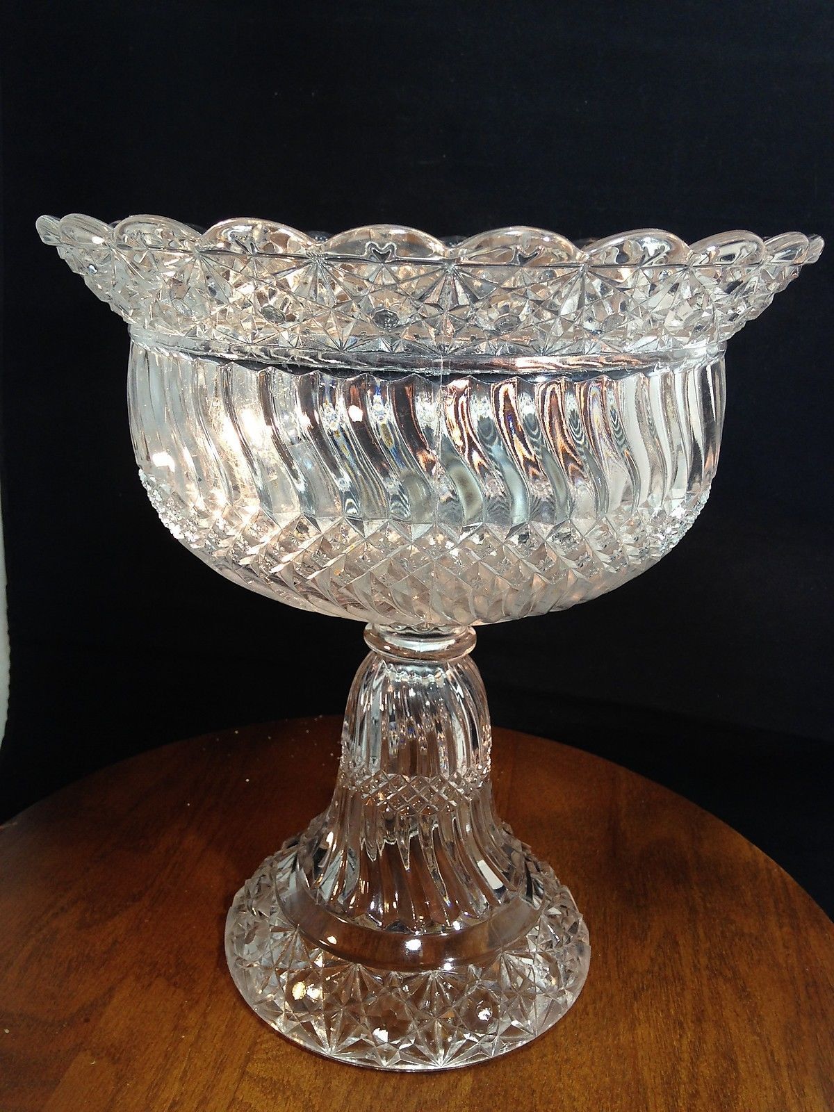Windsor EAPG Open COMPOTE 10" High Standard Jersey Swirl Diamond Band