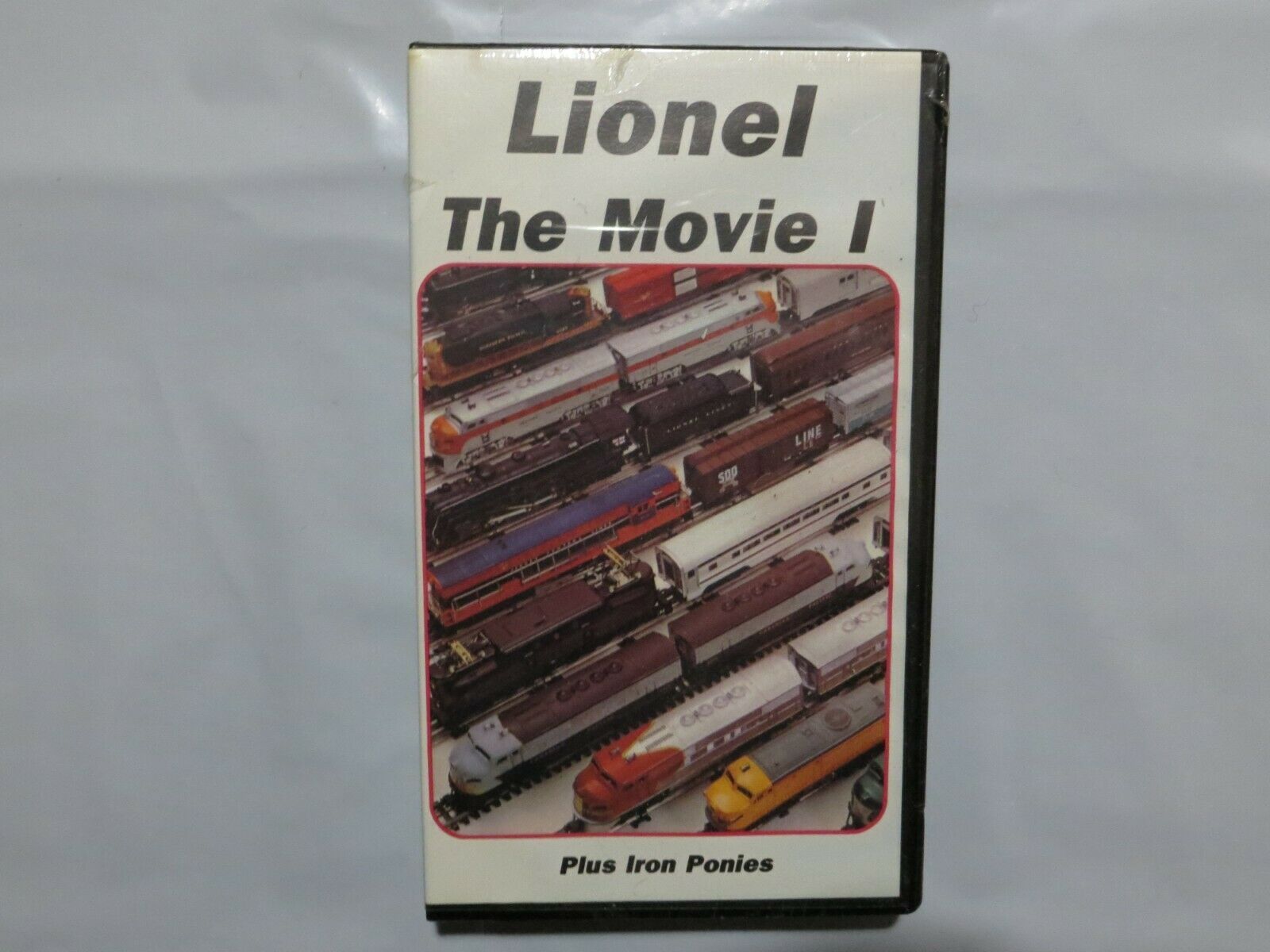 VHS NEW Sealed Lionel The Movie I Iron Ponies Trains Railroad VERY RARE ...