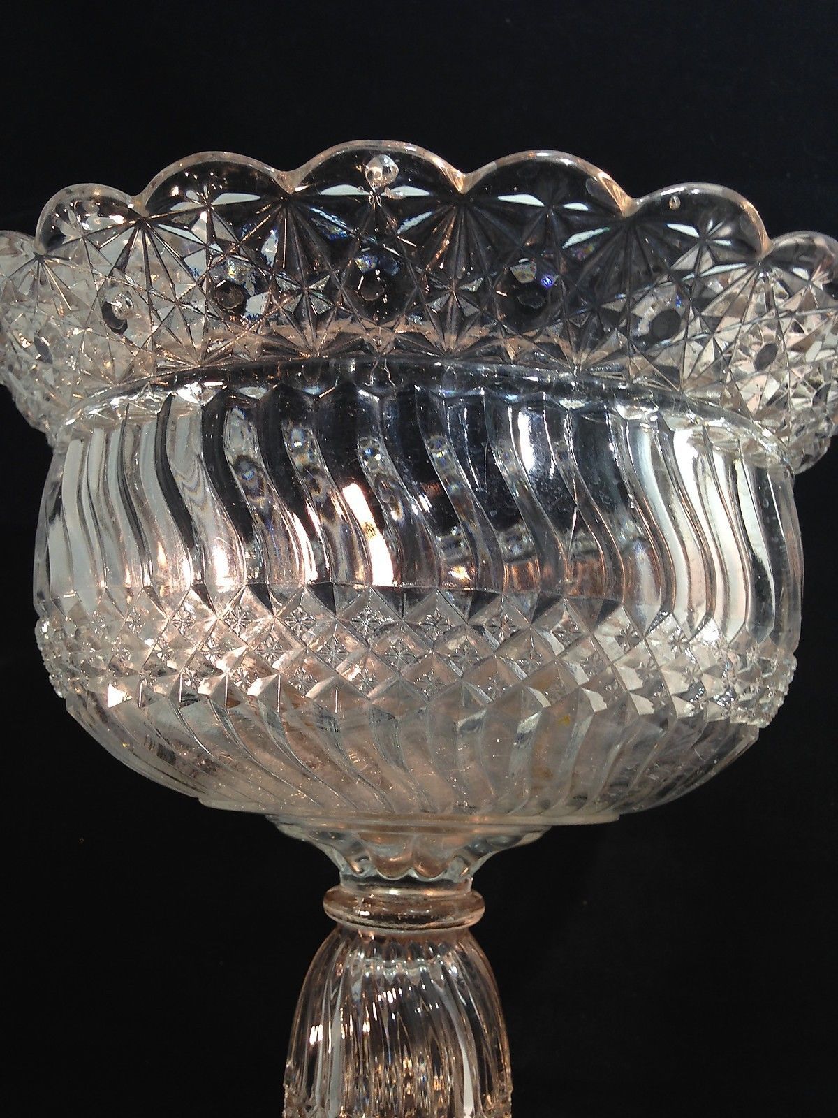 Windsor EAPG Open COMPOTE 10" High Standard Jersey Swirl Diamond Band