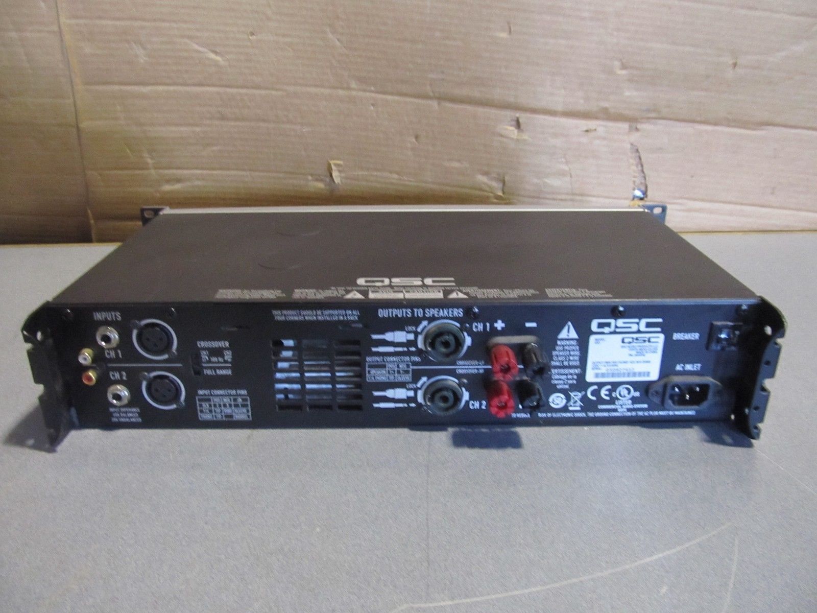 OEM QSC GX3 power amplifier model GX3 Amplifiers