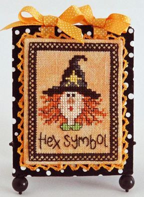 Hex Symbol FREEBIE witch halloween cross stitch chart Sue Hillis ...