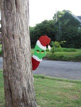  Grinch Tree Peeper Peeking Christmas Yard Woodworking Plans Pattern Pro... - $10.49