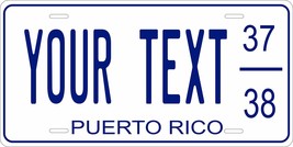 Puerto Rico 1937 Personalized Customs Novelty Tag Vehicle Car Auto License Plate - $16.75