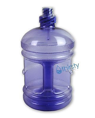 Half Gallon Violet Purple Water Sport Plastic Bottle Polycarbonate Jug Container