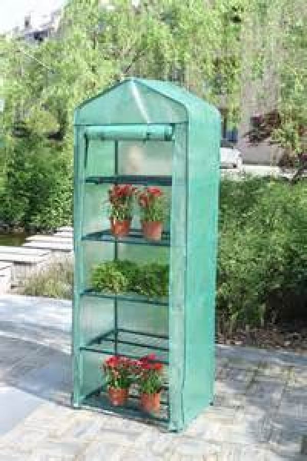 5 Tier Growing Rack with Mesh Greenhouse Free Shipping Greenhouses