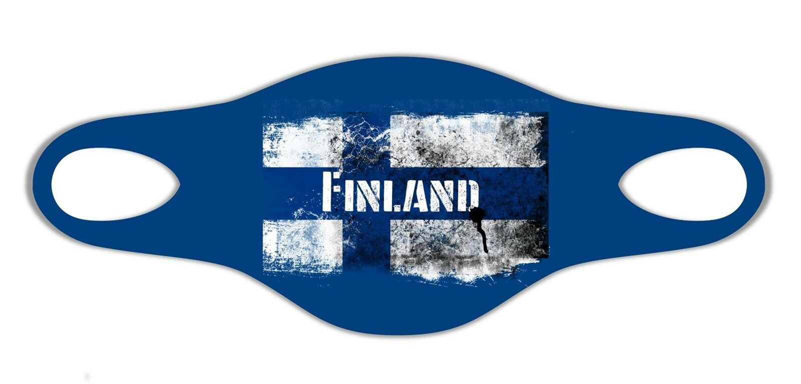 Finland National Flag Soft Face Mask Protective Reusable washable Breathable