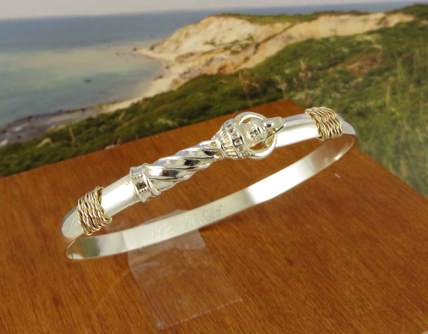 Lighthouse Bracelet Hand Crafted on Cape Cod of Sterling Silver and ...