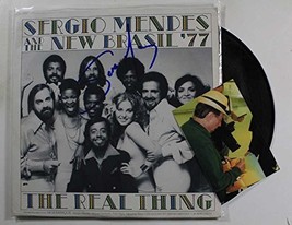 Sergio Mendes Signed Autographed "The Real Thing" Record Album w/ Proof Photo - $39.59