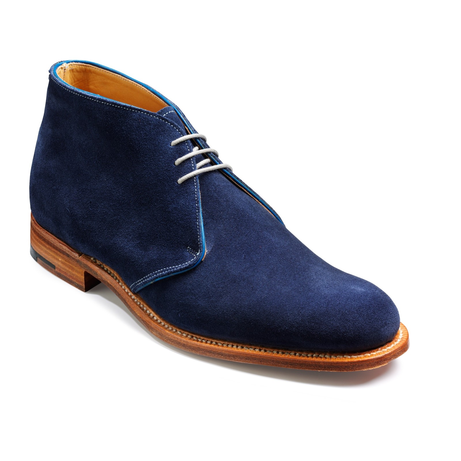 blue suede boots mens outfit