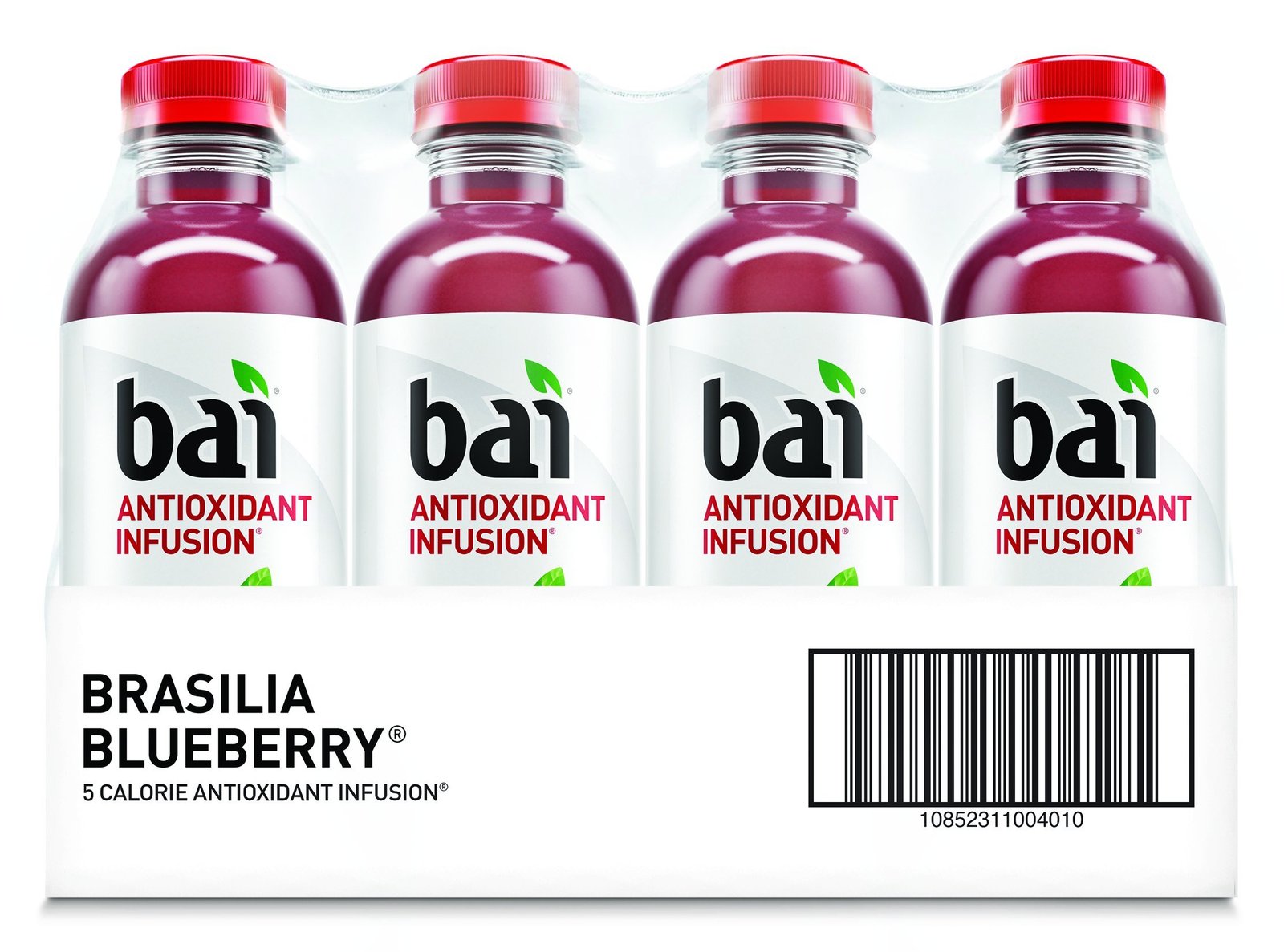 Bai Brasilia Blueberry, Antioxidant Infused Beverage, 18 ounce bottle