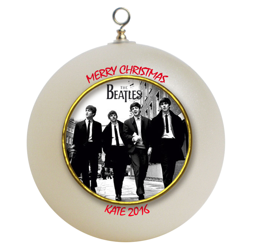 Personalized The Beatles Christmas Ornament Gift Ornaments