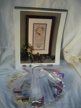Cross N Patch The Garden Emie Bishop Kit no. 120 w/ Linen and Thread image 2