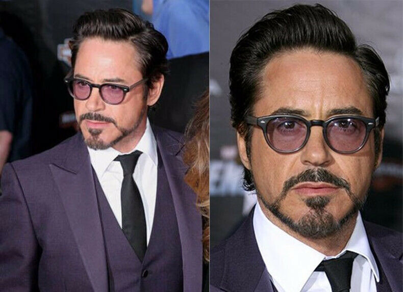 NEW Iron Man Sunglasses TONY STARK Johnny Depp Rivet Tinted Lens UV400 ...