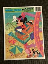 Vintage Golden Frame Tray Puzzle - Walt Disney's Mickey Mouse (Made In USA) - $5.00
