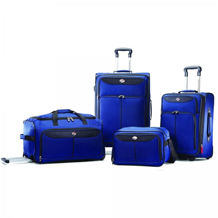 Luggage 4-Piece Set Suitcase Carry On Duffle Garment Bag - Other Home & Garden