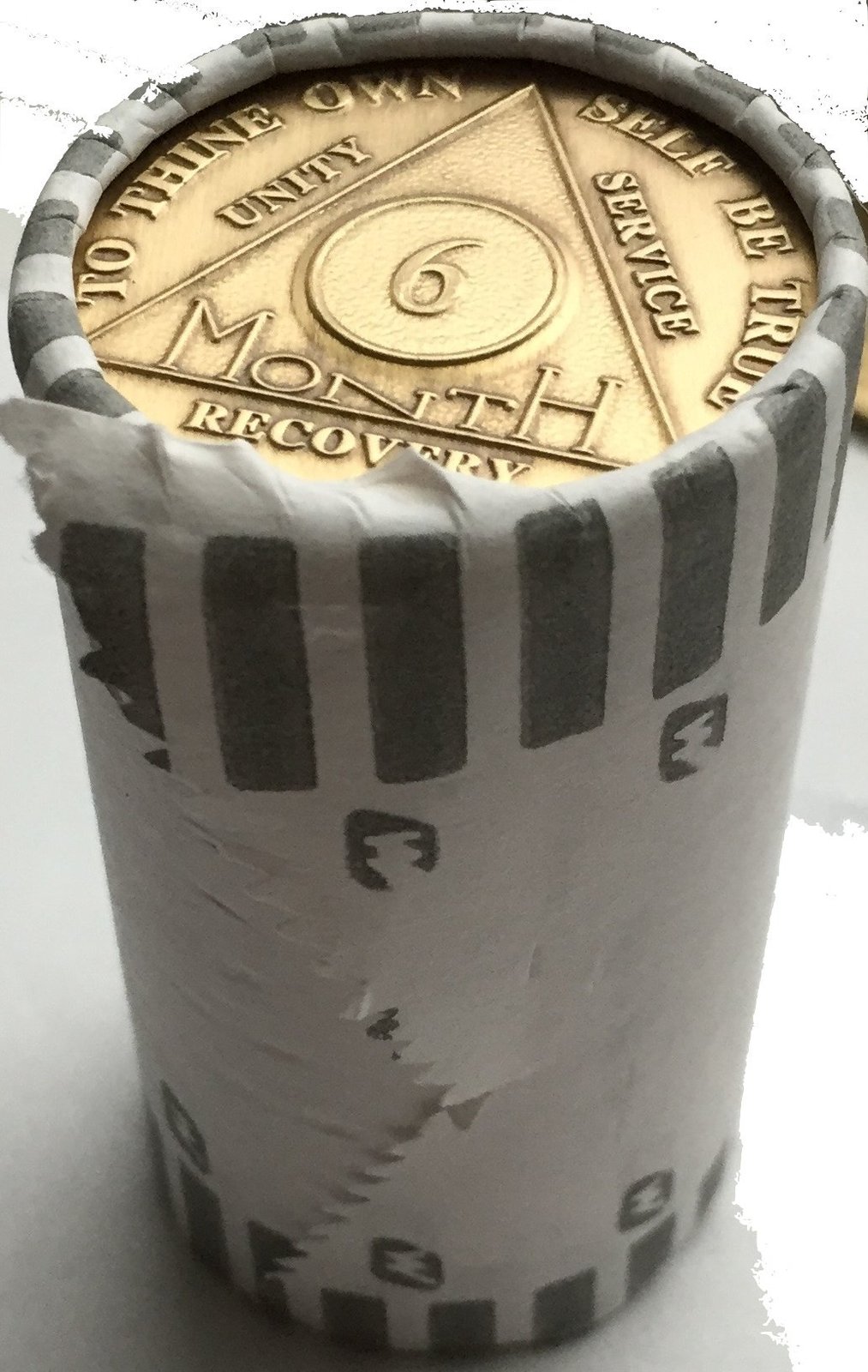 Wendells Bulk Lot of 25 AA 6 Month Medallions Bronze Group Refill Chips