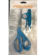 Fiskars 154162-1014 Designer 2 Piece Cutting Set 8&quot; Scissors &amp; Thread Snip - $9.90