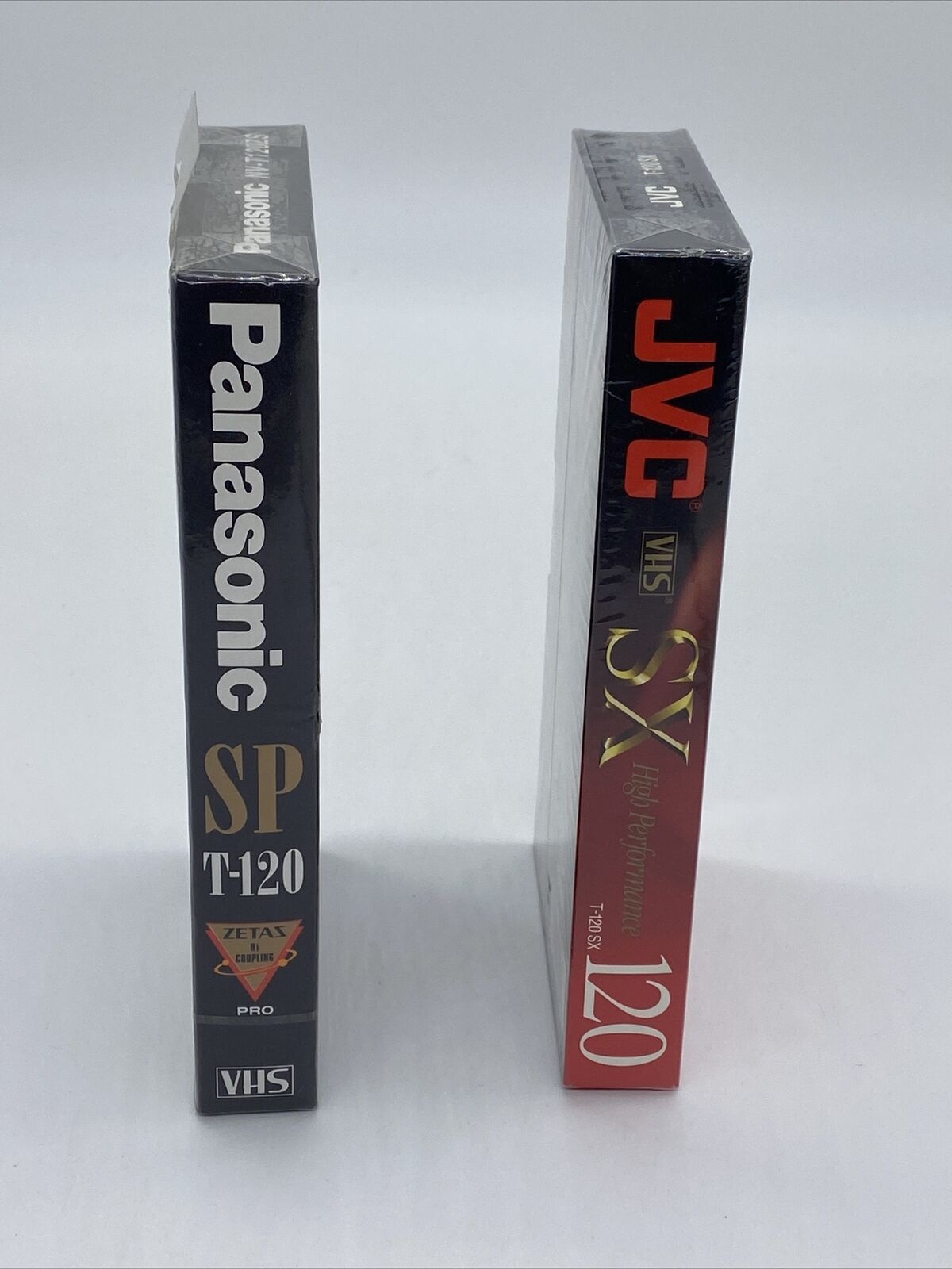 New Sealed T-120 VHS Tapes Recordable JVC SX PANASONIC SP Blank VHS ...