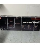 Weider XRS 20 Olympic Squat Rack with Adjustable Safety Spotters Bar Hol... - $217.80