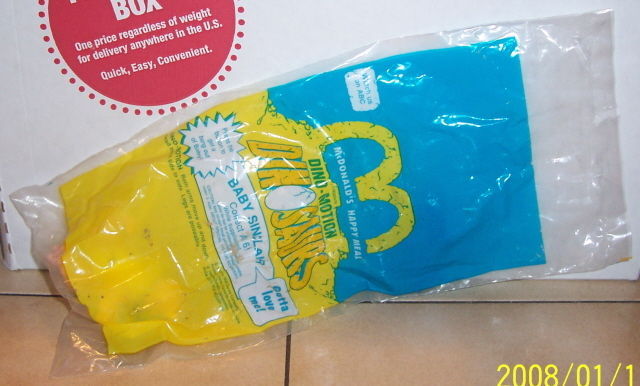 MCDONALDS 1992 DINO-MOTION DINOSAURS EARL SINCLAIR NIP