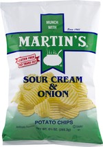 Martin's Sour Cream & Onion Potato Chips 9.5 Ounces (4 Bags) - $31.99