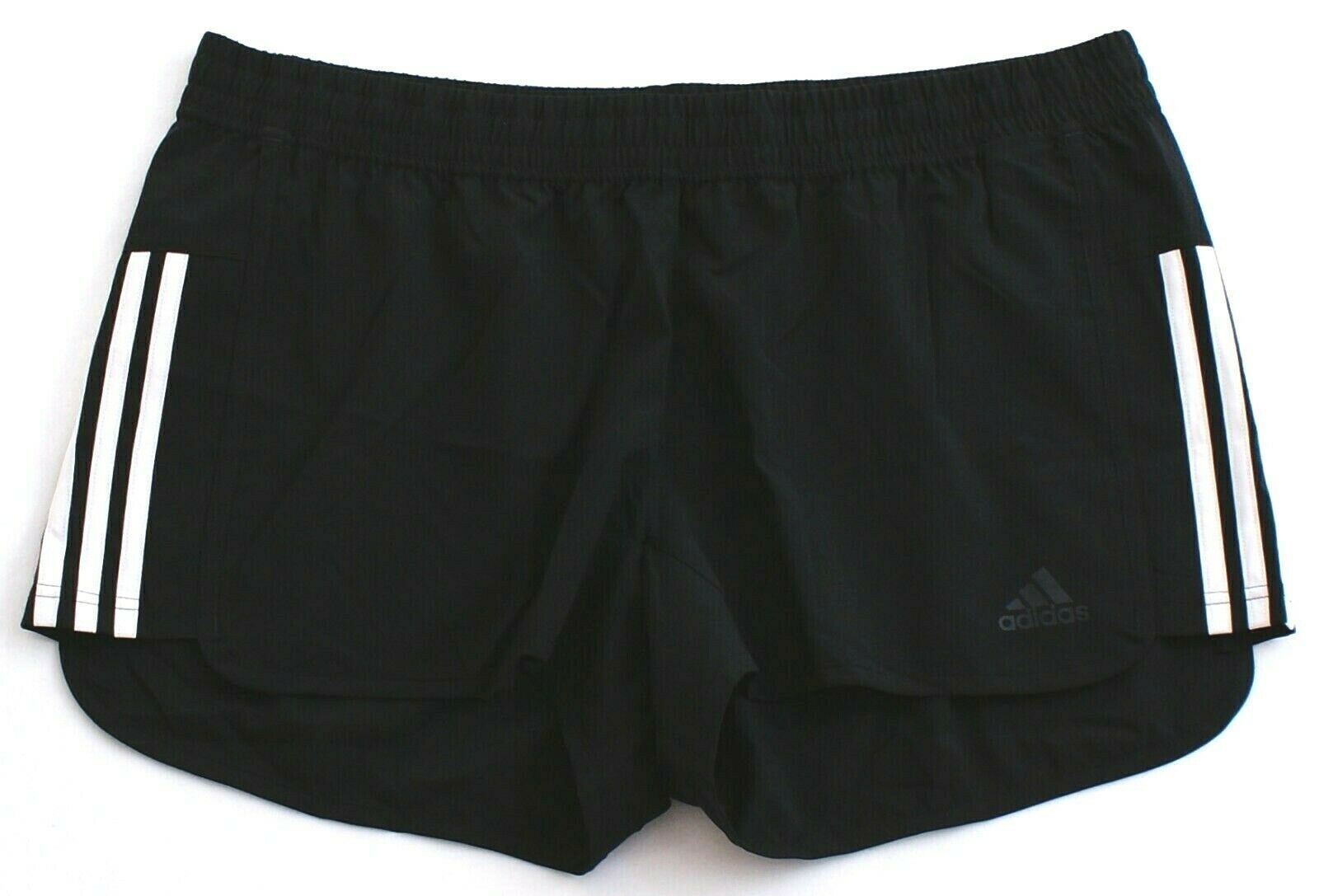 Adidas ClimaLite Black & White Running Shorts Women's NWT - Shorts