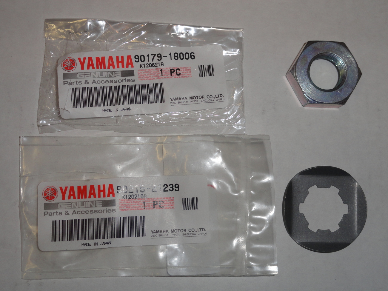 Front sprocket Lock tab Yamaha LS2 YB100 Locking Plate PINION
