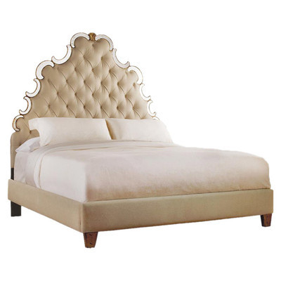 Upholstered Panel Bed Frame Headboard Footboard Queen King Bedroom