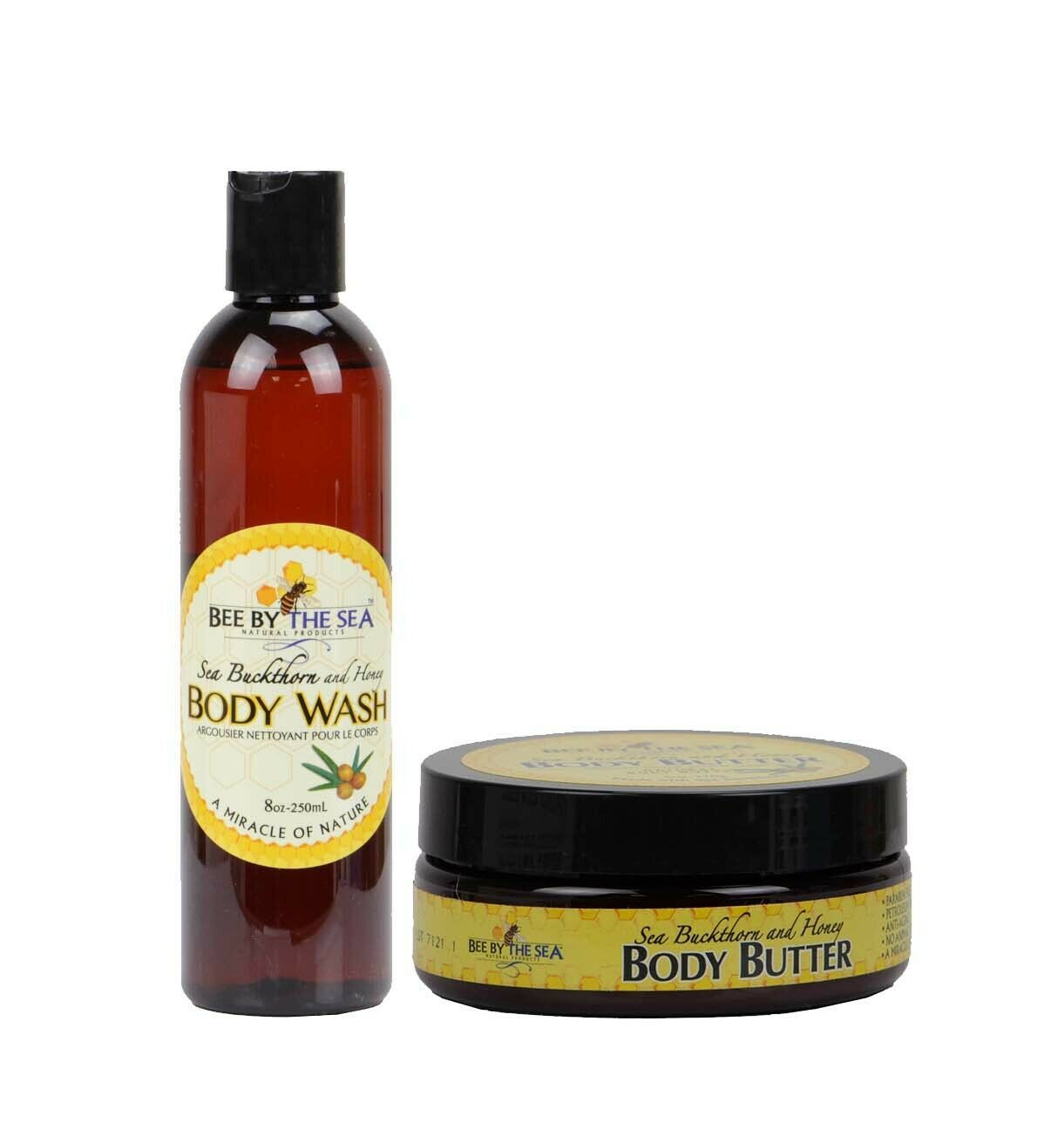 Bee By The Sea Body Wash & Body Butter Skin care Set