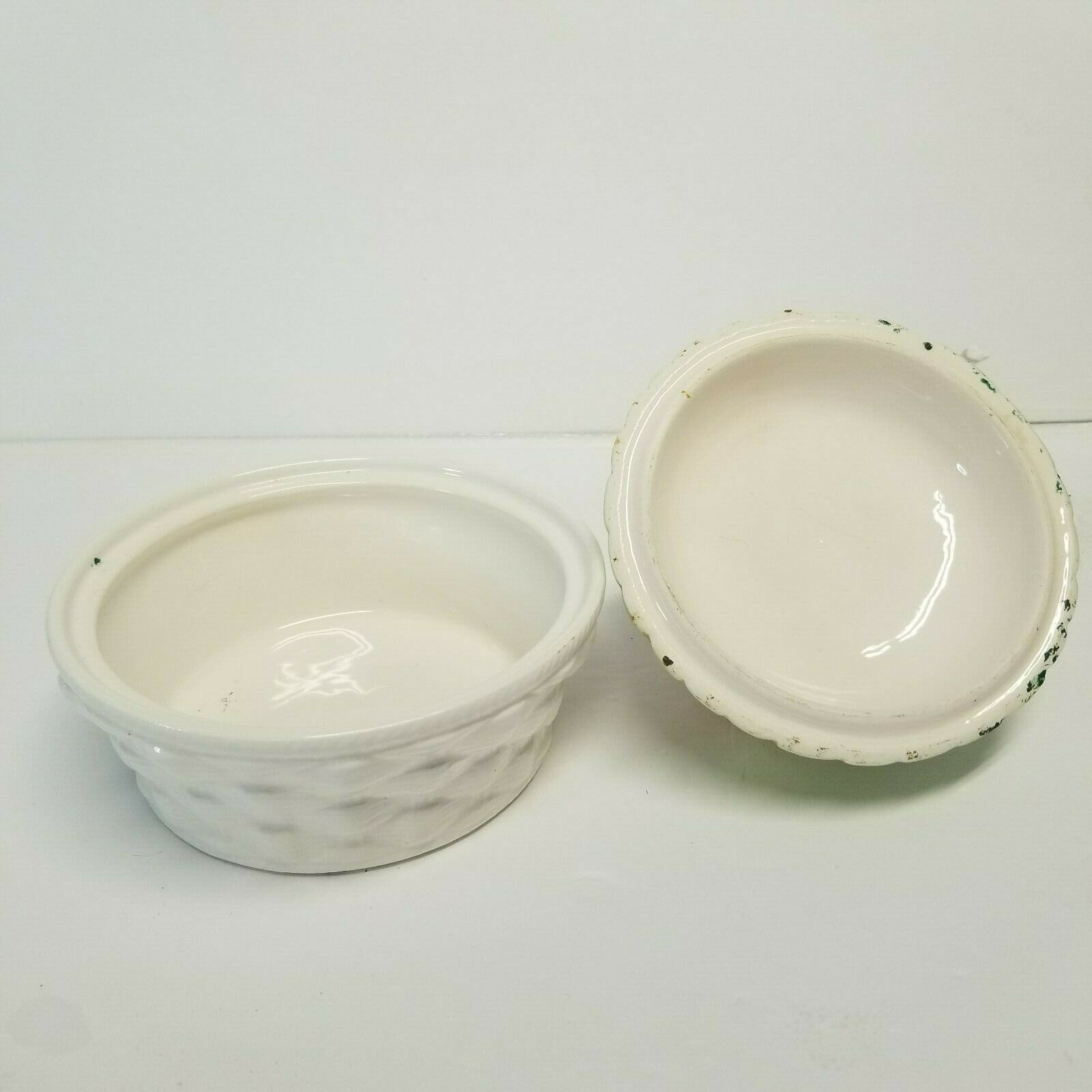 Vintage Ceramic Fruit Bowl with Lid Made Exclusively for Elizabeth Arden Japan Trinket Boxes