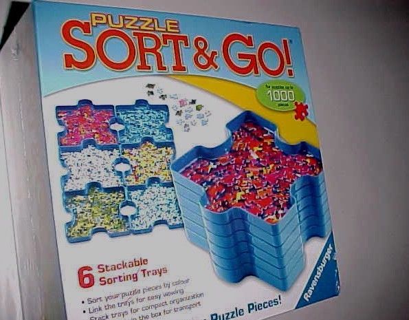 Primary image for Ravensburger Jigsaw Puzzle 6 Sorting Trays Sort & Go 1000 Item No.179305 New